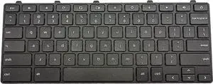 Replacement Laptop Non-Backlit Keyboard for Dell Chromebook 11 3180 3189 05XVF4 0HNXPM 5XVF4 HNXPM US Frame - OEM