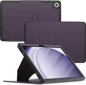 for  Galaxy Tab A9+ Plus Case 11 inch with Strong Magnetic, Protective Cover with Multi-Angle Stand, Upgrade PU Leather for  A9+ Plus Tablet Case SM-X210 X216 X218, Purple