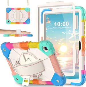 Case for Galaxy Tab A11 Plus/A9 Plus 11 Inch,Heavy Duty Shockproof Cover for SAM-SUNG Tablet A11+/A9+ Case with Screen Protector 360 Rotating Stand & Hand Strap Shoulder Strap,Colorful Blue Case for Galaxy Tab A11 Plus/A9 Plus 11 Inch,Heavy Duty Shockproof Cover for SAM-SUNG Tablet A11+/A9+ Case with Screen Protector 360 Rotating Stand & Hand Strap Shoulder Strap,Colorful Blue