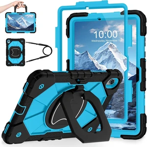 Case for SAM-SUNG Galaxy Tab S11 5G 11 Inch 2025 SM-X730/X736B, Shockproof Cover for Tablet S11 with Screen Protector Rotate Stand Pen Holder,Black Blue Case for SAM-SUNG Galaxy Tab S11 5G 11 Inch 2025 SM-X730/X736B, Shockproof Cover for Tablet S11 with Screen Protector Rotate Stand Pen Holder,Black Blue
