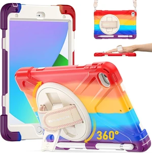 iPad mini 5 Case, iPad mini 4 Case - Rainbow Red iPad mini 5 Case, iPad mini 4 Case - Rainbow Red