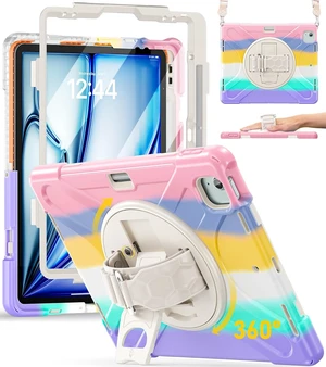 Case for iPad Air 13 Inch: M4/M3/M2, iPad Pro 12.9 Inch2022-2018 Case for iPad Air 13 Inch: M4/M3/M2, iPad Pro 12.9 Inch2022-2018