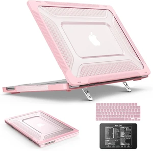 Case for MacBook Neo (A18 Pro) 2026 13 inch, Shock-Absorbing Protection with Folding Stand &Mouse Pad Case for MacBook Neo (A18 Pro) 2026 13 inch, Pink Case for MacBook Neo (A18 Pro) 2026 13 inch, Shock-Absorbing Protection with Folding Stand &Mouse Pad Case for MacBook Neo (A18 Pro) 2026 13 inch, Pink