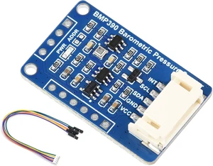waveshare BMP390 High Precision Barometric Pressure Sensor, Barometric Pressure/Altitude/Temperature Measuring, I2C and SPI Interfaces, for Raspberry Pi/Raspberry Pi Pico/Ardu/ ESP32 waveshare BMP390 High Precision Barometric Pressure Sensor, Barometric Pressure/Altitude/Temperature Measuring, I2C and SPI Interfaces, for Raspberry Pi/Raspberry Pi Pico/Ardu/ ESP32