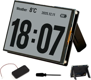 ESP32-S3 4.2inch RLCD Development Board, 300x400, E-Paper-Like Screen, Supports Wi-Fi & BLE, AI Voice Interaction,Temperature & Humidity Monitoring, DIY Smart Devices, etc. (No Batt) ESP32-S3 4.2inch RLCD Development Board, 300x400, E-Paper-Like Screen, Supports Wi-Fi & BLE, AI Voice Interaction,Temperature & Humidity Monitoring, DIY Smart Devices, etc. (No Batt)