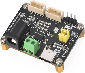 Serial Bus Servo Driver Board with Servo Power Supply and Control Circuit, Suitable for ST/SC Series Serial Bus Servos, Supports Controlling up to 253 ST/SC Series Serial Bus Servos at the Same Time Serial Bus Servo Driver Board with Servo Power Supply and Control Circuit, Suitable for ST/SC Series Serial Bus Servos, Supports Controlling up to 253 ST/SC Series Serial Bus Servos at the Same Time