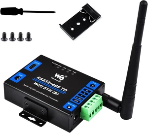 waveshare RS232/485 to WiFi and Ethernet Converter Serial Server, Modbus Gateway, MQTT Gateway,Serial Port to HTTPD Client, Allow Serial Port to WiFi, Serial Port to Ethernet, Ethernet to WiFi waveshare RS232/485 to WiFi and Ethernet Converter Serial Server, Modbus Gateway, MQTT Gateway,Serial Port to HTTPD Client, Allow Serial Port to WiFi, Serial Port to Ethernet, Ethernet to WiFi
