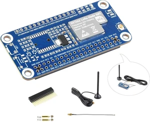 SX1262 868/915M LoRaWAN HAT SX1262 RF Chip LoRa Module Expansion Board Compatible withRaspberry Pi 5/4B/3B+/Pi3B/Pi Zero W WH/Zero 2W, with Magnetic CB Antenna, Suitable for Sub-GHz Band Network SX1262 868/915M LoRaWAN HAT SX1262 RF Chip LoRa Module Expansion Board Compatible withRaspberry Pi 5/4B/3B+/Pi3B/Pi Zero W WH/Zero 2W, with Magnetic CB Antenna, Suitable for Sub-GHz Band Network