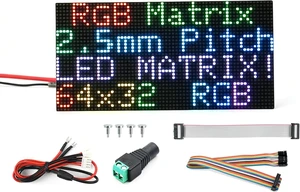 2048 RGB Full-Color LED Matrix Panel, 2.5mm Pitch, 64 x 32 Pixels 2048 RGB Full-Color LED Matrix Panel, 2.5mm Pitch, 64 x 32 Pixels