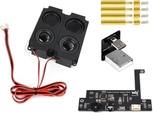 USB Audio Codec for Jetson Nano, USB Sound Card, Driver-Free, Plug and Play, Support Recording and Playback, Built-in Microphone and Speaker Header USB Audio Codec for Jetson Nano, USB Sound Card, Driver-Free, Plug and Play, Support Recording and Playback, Built-in Microphone and Speaker Header