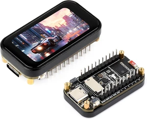 ESP32-C6 1.47inch Touch Display Development Board, 172x320 Resolution IPS LCD, 262K Display Color, Supports W-F-i 6 / BLE 5, 160MHz RISC-V Processor, Type-C, with Pre-Soldered Header ESP32-C6 1.47inch Touch Display Development Board, 172x320 Resolution IPS LCD, 262K Display Color, Supports W-F-i 6 / BLE 5, 160MHz RISC-V Processor, Type-C, with Pre-Soldered Header