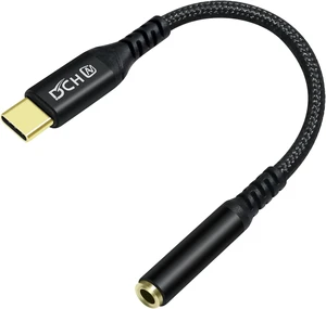 DCHAV USB C to 3.5mm Audio Adapter USBc to 3.5 mm Headphone Jack Type C Aux Cord Braided Male to Female Dongle DAC Chip for Android Phone Tablet Laptop Speaker Headset Microphone Car Stereo, Black DCHAV USB C to 3.5mm Audio Adapter USBc to 3.5 mm Headphone Jack Type C Aux Cord Braided Male to Female Dongle DAC Chip for Android Phone Tablet Laptop Speaker Headset Microphone Car Stereo, Black