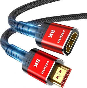 8K 4K HDMI Extender Cable, Short HDMI Extension Cable 2.1 4K@30Hz/ 60Hz/ 120Hz, Ultra high Speed HDMI Adapter Male to Female Compatible with PS5 Roku Stick Blu Ray Player HDTV Laptop 3.3FT 8K 4K HDMI Extender Cable, Short HDMI Extension Cable 2.1 4K@30Hz/ 60Hz/ 120Hz, Ultra high Speed HDMI Adapter Male to Female Compatible with PS5 Roku Stick Blu Ray Player HDTV Laptop 3.3FT