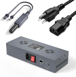 5-in-1 Starlink Mini/Mini X AC PoE Injector 180W & Splitter Kit | Starlink Mini PoE with USB C Power Outputs and DC Step-Up Converter, AC 110-260V to DC 48V/3A, GigE Passive & ESD Protection 5-in-1 Starlink Mini/Mini X AC PoE Injector 180W & Splitter Kit | Starlink Mini PoE with USB C Power Outputs and DC Step-Up Converter, AC 110-260V to DC 48V/3A, GigE Passive & ESD Protection