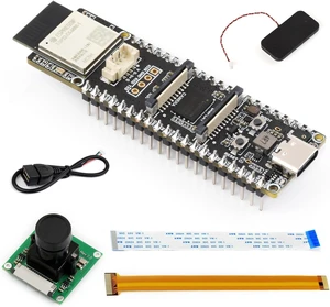 Waveshare ESP32-P4 Dual-Core RISC-V Dev Board, PCB Antenna, KIT A | With Integrated ESP32-C5, Supporting 2.4GHz & 5GHz Wi-Fi 6, Secure Encryption, And AI Voice Interaction Waveshare ESP32-P4 Dual-Core RISC-V Dev Board, PCB Antenna, KIT A | With Integrated ESP32-C5, Supporting 2.4GHz & 5GHz Wi-Fi 6, Secure Encryption, And AI Voice Interaction