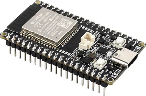Waveshare ESP32 Microcontroller Wi-Fi Dev Board, 4MB Flash + Soldered Pins | ESP32-WROOM-32E-N4, PCB Built-in Antenna, 32-bit LX6 dual-core processor, Onboard ESP32-WROOM module, dual-Mode Bluetooth Waveshare ESP32 Microcontroller Wi-Fi Dev Board, 4MB Flash + Soldered Pins | ESP32-WROOM-32E-N4, PCB Built-in Antenna, 32-bit LX6 dual-core processor, Onboard ESP32-WROOM module, dual-Mode Bluetooth
