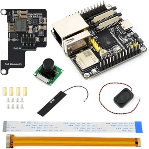 Waveshare ESP32-P4-NANO-WIFI6-DB Development Board, Package C | Bundle with PoE module, RPi camera, speaker and antenna, RISC-V Dual-Core 400MHz + Single-Core 40MHz, Dual-Band Wi-Fi 6&BLE 5 Waveshare ESP32-P4-NANO-WIFI6-DB Development Board, Package C | Bundle with PoE module, RPi camera, speaker and antenna, RISC-V Dual-Core 400MHz + Single-Core 40MHz, Dual-Band Wi-Fi 6&BLE 5