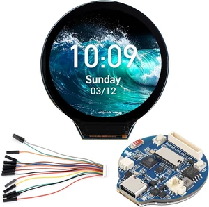 Waveshare ESP32-C6 1.28inch LCD Display Development Board, 240 × 240 | 65K color, Supports 2.4GHz Wi-Fi 6 and BLT 5, Onboard QMI8658 6-axis IMU and PCF85063 RTC chip, Onboard SH1.0 14PIN Waveshare ESP32-C6 1.28inch LCD Display Development Board, 240 × 240 | 65K color, Supports 2.4GHz Wi-Fi 6 and BLT 5, Onboard QMI8658 6-axis IMU and PCF85063 RTC chip, Onboard SH1.0 14PIN