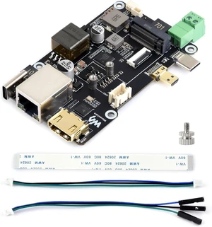 Waveshare Pi5 PCIe to M.2 Multifunctional Adapter F,Driver-Free | Original RTL8125 2.5GbE Ethernet Controller, Compatible with RPi OS, Supports Networking And PoE Power Supply Waveshare Pi5 PCIe to M.2 Multifunctional Adapter F,Driver-Free | Original RTL8125 2.5GbE Ethernet Controller, Compatible with RPi OS, Supports Networking And PoE Power Supply