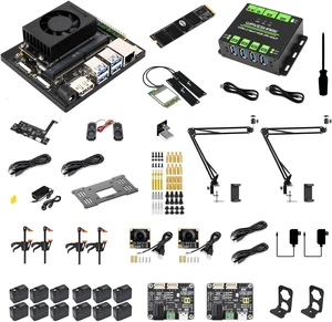 Waveshare SO-ARM100 Open-Source 6-Axis Robotic Arm, No-3DP Orin Nano Kit | Native Hugging Face LeRobot Support, High-Torque Bus Servos,3D Printed Parts,supports Jetson Orin Nano Super/Orin NX Super/PC Waveshare SO-ARM100 Open-Source 6-Axis Robotic Arm, No-3DP Orin Nano Kit | Native Hugging Face LeRobot Support, High-Torque Bus Servos,3D Printed Parts,supports Jetson Orin Nano Super/Orin NX Super/PC