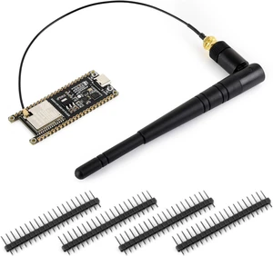 Waveshare ESP32-S3 Microcontroller, 2.4GHz Wi-Fi Development Board, 240MHz Dual Core Processor, ESP32-S3-WROOM Module, 16MB Flash, 8MB PSRAM Waveshare ESP32-S3 Microcontroller, 2.4GHz Wi-Fi Development Board, 240MHz Dual Core Processor, ESP32-S3-WROOM Module, 16MB Flash, 8MB PSRAM
