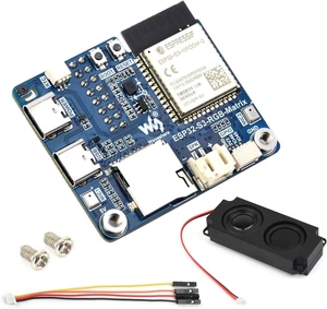 Waveshare ESP32-S3 RGB Matrix Driver Board, Onboard Dual Microphones Array, Supports 2.4 GHz Wi-Fi and Bluetooth 5 (BLE), Supports AI Voice Interaction Waveshare ESP32-S3 RGB Matrix Driver Board, Onboard Dual Microphones Array, Supports 2.4 GHz Wi-Fi and Bluetooth 5 (BLE), Supports AI Voice Interaction
