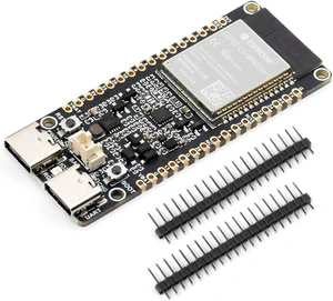 Waveshare ESP32-C5 Dual-Band Wi-Fi 6 Development Board, 240MHz RISC-V Processor, ESP32-C5-WROOM-1 Series Module, Multi-Protocol RISC-V MCU, 32MB Flash and 8MB PSRAM, with Built-in Antenna Waveshare ESP32-C5 Dual-Band Wi-Fi 6 Development Board, 240MHz RISC-V Processor, ESP32-C5-WROOM-1 Series Module, Multi-Protocol RISC-V MCU, 32MB Flash and 8MB PSRAM, with Built-in Antenna