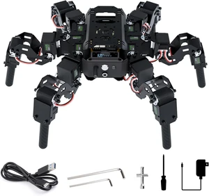 Waveshare 18-DOF Hexapod Educational Robot Kit for Ages 18 and Above Waveshare 18-DOF Hexapod Educational Robot Kit for Ages 18 and Above