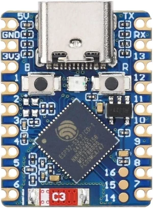 Waveshare ESP32-S3 Mini Development Board, Based on ESP32-S3 Dual-Core Processor, 240MHz Running Frequency, 2.4GHz Wi-Fi & Bluetooth 5 Waveshare ESP32-S3 Mini Development Board, Based on ESP32-S3 Dual-Core Processor, 240MHz Running Frequency, 2.4GHz Wi-Fi & Bluetooth 5