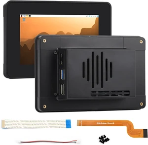 Waveshare 5inch Capacitive Touch Display 2, Compatible with Raspberry Pi, 720 × 1280, DSI Interface, 5-Point Touch, IPS Display, with Protective Case Waveshare 5inch Capacitive Touch Display 2, Compatible with Raspberry Pi, 720 × 1280, DSI Interface, 5-Point Touch, IPS Display, with Protective Case