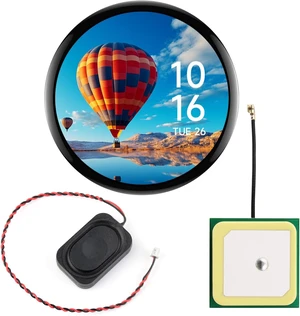 Waveshare RP2350 1.75inch AMOLED Display Development Board, 466×466 Resolution, 65K Color, Dual-core & Dual-Architecture, onboard Accelerometer/Gyroscope IMU Sensor, GPS Version Waveshare RP2350 1.75inch AMOLED Display Development Board, 466×466 Resolution, 65K Color, Dual-core & Dual-Architecture, onboard Accelerometer/Gyroscope IMU Sensor, GPS Version