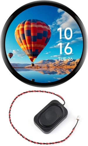Waveshare RP2350 1.75inch AMOLED Display Development Board, 466×466 Resolution, 65K Color, Dual-core & Dual-Architecture, onboard Accelerometer/Gyroscope IMU Sensor, Standard Version Waveshare RP2350 1.75inch AMOLED Display Development Board, 466×466 Resolution, 65K Color, Dual-core & Dual-Architecture, onboard Accelerometer/Gyroscope IMU Sensor, Standard Version