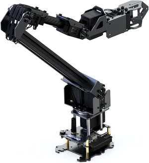 Waveshare Robotic Arm Kit, Desktop Robot Kit, 5 + 1 DOF High-Torque Serial Bus Servo, Based On ESP32, Wireless Control, 2-DOF Wrist Joint, Compatible with LeRobot Waveshare Robotic Arm Kit, Desktop Robot Kit, 5 + 1 DOF High-Torque Serial Bus Servo, Based On ESP32, Wireless Control, 2-DOF Wrist Joint, Compatible with LeRobot