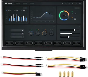 Waveshare RP2350 7inch LCD Development Board, 800 × 480 Resolution, 65K Color, Supports Dual-core and Dual-Architecture,Without Touch Control Waveshare RP2350 7inch LCD Development Board, 800 × 480 Resolution, 65K Color, Supports Dual-core and Dual-Architecture,Without Touch Control