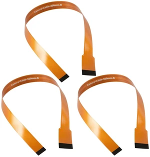waveshare CSI FPC Flexible Cable (B) Compatible with Raspberry Pi 5, 22PIN to 15PIN, 300mm, Suitable for CSI Cameras,3PCS waveshare CSI FPC Flexible Cable (B) Compatible with Raspberry Pi 5, 22PIN to 15PIN, 300mm, Suitable for CSI Cameras,3PCS