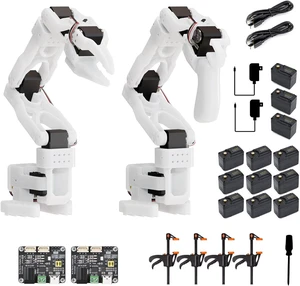 Waveshare SO-ARM101, Open-Source 6-Axis Robotic Arm, Native Support for Hugging Face LeRobot, High-Torque Bus Servo, Photosensitive Resin 3D-Printed Parts, 3DP Parts KIt Waveshare SO-ARM101, Open-Source 6-Axis Robotic Arm, Native Support for Hugging Face LeRobot, High-Torque Bus Servo, Photosensitive Resin 3D-Printed Parts, 3DP Parts KIt