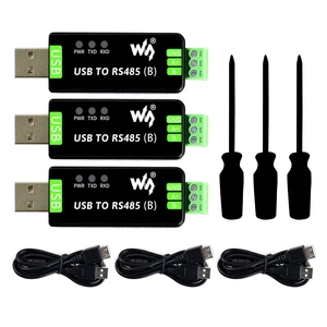 Waveshare 3PCS Industrial USB to RS485 Bidirectional Converter Onboard Original CH343G Multi-Protection Circuits Waveshare 3PCS Industrial USB to RS485 Bidirectional Converter Onboard Original CH343G Multi-Protection Circuits