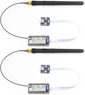 Waveshare 2PCS RP2040-LoRa Development Board, Integrates SX1262 RF Chip, Long-Range Communication, HF Kit, Bundle with USB Type-C Adapter Board and 8PIN FPC Cable ~15cm Waveshare 2PCS RP2040-LoRa Development Board, Integrates SX1262 RF Chip, Long-Range Communication, HF Kit, Bundle with USB Type-C Adapter Board and 8PIN FPC Cable ~15cm
