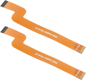 Waveshare 2PCS DSI 12cm FPC Flexible Cable, Type C, FPC Cable with Bends Dual-Plug 22pin Waveshare 2PCS DSI 12cm FPC Flexible Cable, Type C, FPC Cable with Bends Dual-Plug 22pin