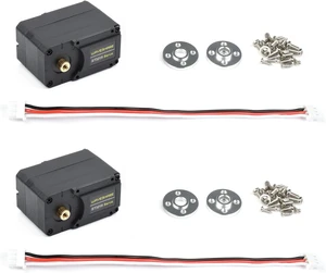 Waveshare 2PCS 30KG Serial Bus Servo High Precision and Torque with Programmable 360 Degrees Magnetic Encoder Two-Way Feedback Servo/Motor Mode Switchable Waveshare 2PCS 30KG Serial Bus Servo High Precision and Torque with Programmable 360 Degrees Magnetic Encoder Two-Way Feedback Servo/Motor Mode Switchable