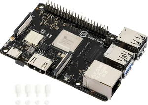 VisionFive2 Lite RISC-V Single Board Computer, JH-7110S Processor with Integrated 3D GPU, Based on Linux, 4GB RAM, Includes WiFi Module, eMMC Flash NOT Included, Board ONLY VisionFive2 Lite RISC-V Single Board Computer, JH-7110S Processor with Integrated 3D GPU, Based on Linux, 4GB RAM, Includes WiFi Module, eMMC Flash NOT Included, Board ONLY