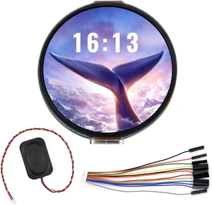 Waveshare ESP32-S3 1.32inch AMOLED Round Touch Display Development Board, 466×466 Pixels, QSPI Interface, Supports Wi-Fi and BT 5 Waveshare ESP32-S3 1.32inch AMOLED Round Touch Display Development Board, 466×466 Pixels, QSPI Interface, Supports Wi-Fi and BT 5