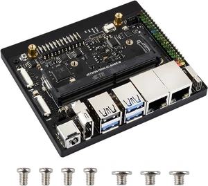 Waveshare Jetson Orin Nano/NX Super Dual Ethernet Base Board Compatible with Jetson Orin Nano and Jetson Orin NX Modules, Designed for NV Jetson Orin Nano Super AI Development Kit Waveshare Jetson Orin Nano/NX Super Dual Ethernet Base Board Compatible with Jetson Orin Nano and Jetson Orin NX Modules, Designed for NV Jetson Orin Nano Super AI Development Kit