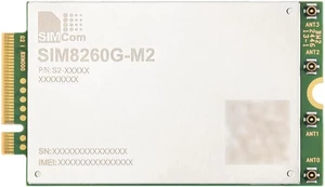 Waveshare SIM8260G-M2, SIMCom Original 5G Sub-6GHz Module, Powered by Qualcomm Snapdragon X62, Utilizing 3GPP 5G Release 16 Technology Waveshare SIM8260G-M2, SIMCom Original 5G Sub-6GHz Module, Powered by Qualcomm Snapdragon X62, Utilizing 3GPP 5G Release 16 Technology