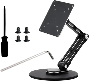 Waveshare VESA Portable Monitor Adjustable Stand, Compatible with Monitors Up to 19 Inches, Multi-Axis Rotation, Ergonomic Design with Weighted Base, Foldable for Easy Storage Waveshare VESA Portable Monitor Adjustable Stand, Compatible with Monitors Up to 19 Inches, Multi-Axis Rotation, Ergonomic Design with Weighted Base, Foldable for Easy Storage
