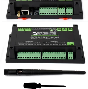 Waveshare Industrial ESP32-S3 Control Board with 8-Channel Digital Input & Output, Built-in Xtensa 32-bit LX7 Dual-core Processor, Up to 240MHz, with Multiple Isolation Protection Circuits Waveshare Industrial ESP32-S3 Control Board with 8-Channel Digital Input & Output, Built-in Xtensa 32-bit LX7 Dual-core Processor, Up to 240MHz, with Multiple Isolation Protection Circuits