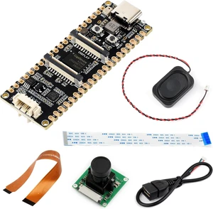 Waveshare ESP32-P4-Pico High-Performance Development Board, Featuring ESP32-P4, RISC-V Dual-Core and Single-Core Processors, and Advanced Human-Machine Interfaces, Bundle with Speaker and Camera Waveshare ESP32-P4-Pico High-Performance Development Board, Featuring ESP32-P4, RISC-V Dual-Core and Single-Core Processors, and Advanced Human-Machine Interfaces, Bundle with Speaker and Camera