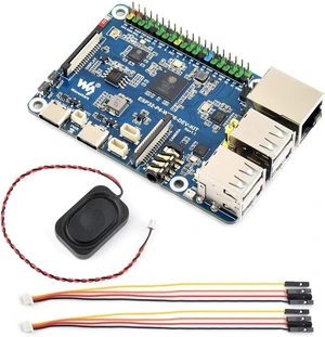 Waveshare ESP32-P4-WIFI6-DEV-KIT High-Performance Development Board, Based on ESP32-P4 & ESP32-C6, Supports Wi-Fi 6, Bluetooth 5 & BLE 5, Bundle with Board and Speaker Waveshare ESP32-P4-WIFI6-DEV-KIT High-Performance Development Board, Based on ESP32-P4 & ESP32-C6, Supports Wi-Fi 6, Bluetooth 5 & BLE 5, Bundle with Board and Speaker