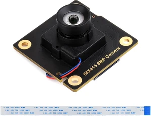 waveshare IMX415 8MP Camera Module (A), Compatible with Raspberry Pi 5/4B+/3B+/3B/Zero Series/Zero 2W, with High SNR, Good Low Light Performance waveshare IMX415 8MP Camera Module (A), Compatible with Raspberry Pi 5/4B+/3B+/3B/Zero Series/Zero 2W, with High SNR, Good Low Light Performance