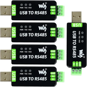 waveshare 5PCS Industrial USB to RS485 Converter with Original FT232RL and SP485EEN Embedded Protection Circuits for Industrial Control Equipments and/or Applications waveshare 5PCS Industrial USB to RS485 Converter with Original FT232RL and SP485EEN Embedded Protection Circuits for Industrial Control Equipments and/or Applications
